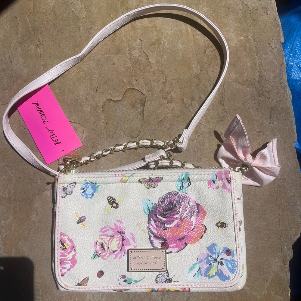 Betsy Johnson shoulder bag.